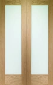 XL Oak Pattern 10 Pair with Clear Glass